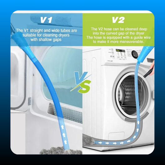 2 Pieces Dryer Vent Cleaner Kit