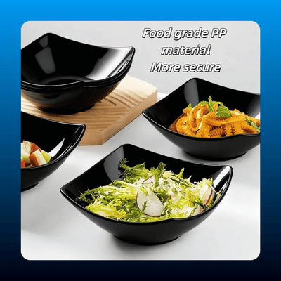 Square Reusable Bowls (6 Piece)
