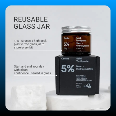 Nano-Hydroxyapatite Solid Toothpaste Tablets