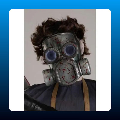 Animated Masked Chainsaw Figure Prop