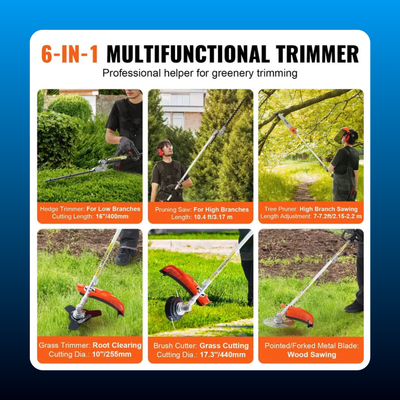 Gas Hedge Trimmer Multi Tool Kit