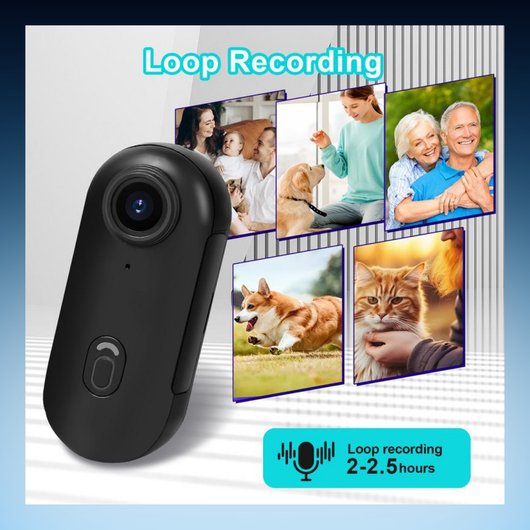 Magnetic Wearable Action Camera