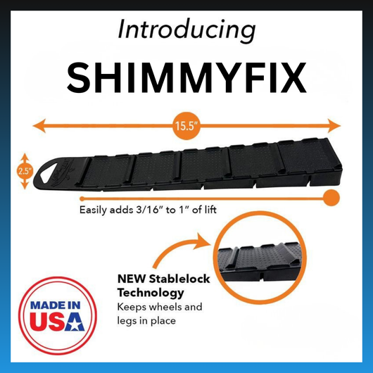 Leveling Shims for Equipment and Furniture