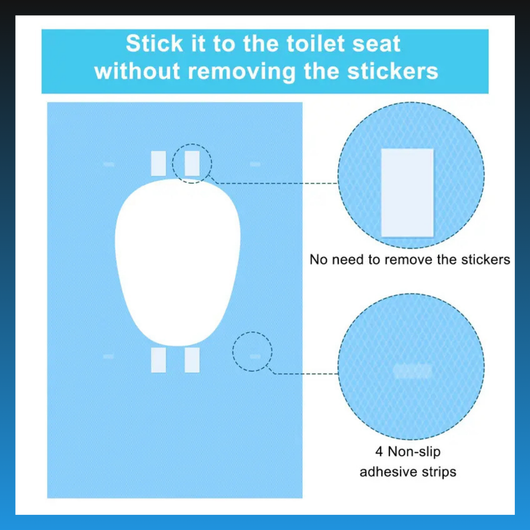Disposable Toilet Seat Cover for Travel