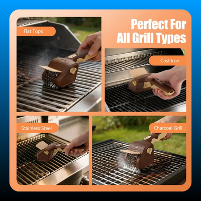 Electric BBQ Grill Cleaning Brush
