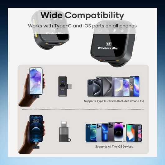 Wireless Lavalier Microphone System