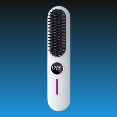 Portable Hair Straightener Brush