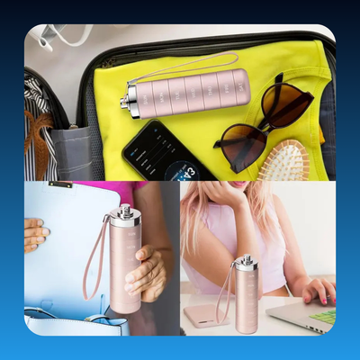 Metal Travel Pill Organizer