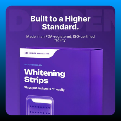 Purple Teeth Whitening Strips