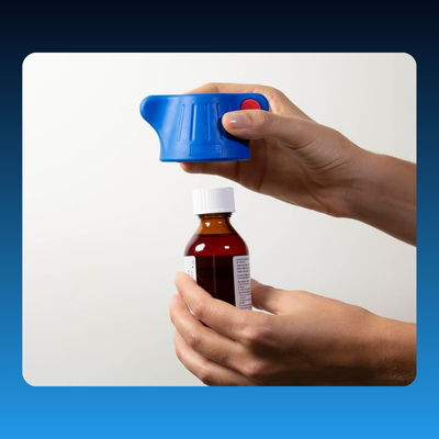 Medicine Bottle Opener with Magnifier & LED Light