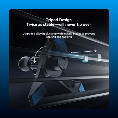 Auto Clamp Wireless Car Charger Mount