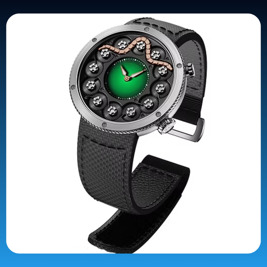 Snake Movement Luxury Watch