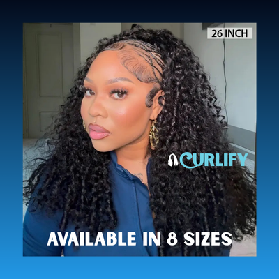 Curlify - Burmese Curly Glueless Install Wig