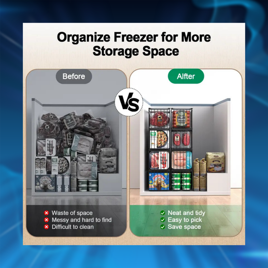 Freezer Organizer Baskets