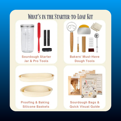 Sourdough Starter Kit for Mason Jars
