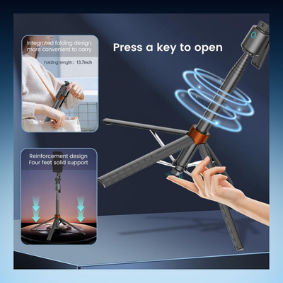 Auto Face Tracking Selfie Tripod