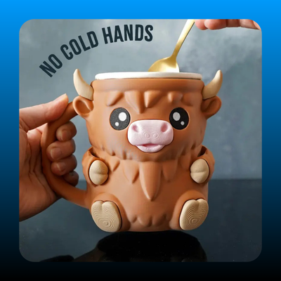 Cow Ice Cream Pint Holder