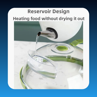 Microwave Steamer & Splash Protector Cover