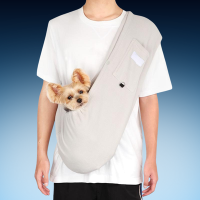 Hands-Free Pet Snuggle Sling Carrier