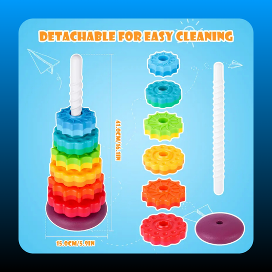 Spinning Stacking Toy for Kids