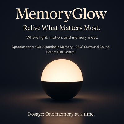 MemoryGlow – Personalized Video Light Orb