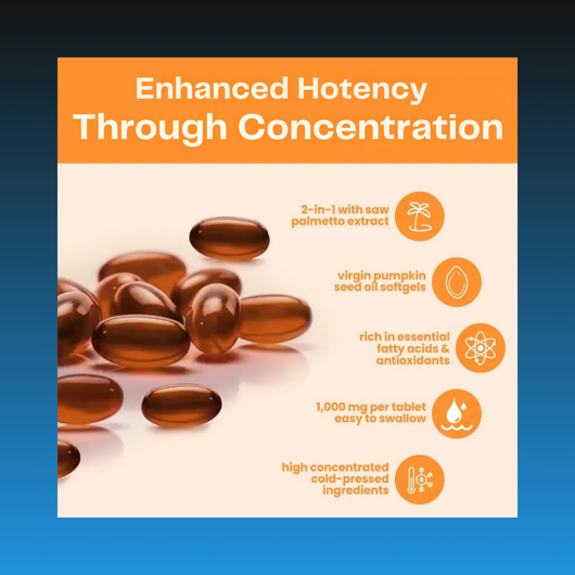 Natural Pumpkin Seed Oil Capsules