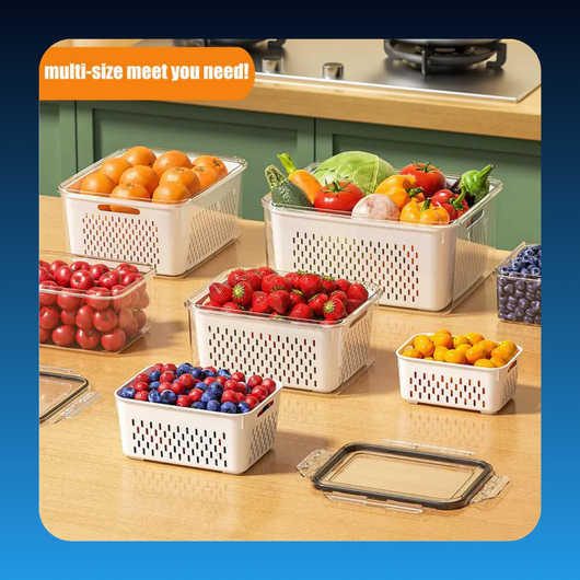 Fridge Organizers and Storage (5 Pack)