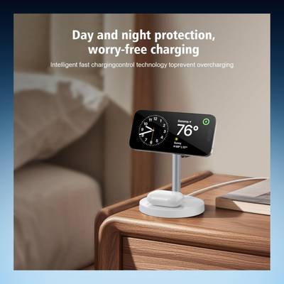 3-in-1 Magnetic Wireless Charging Station