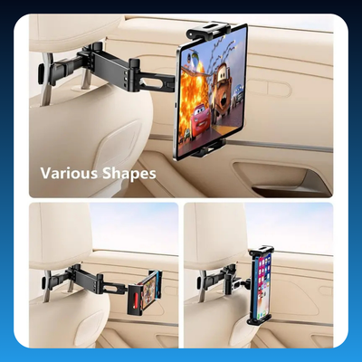 Car Headrest Phone and Tablet Holder