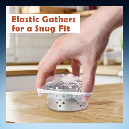 Disposable Sink Strainer Mesh Bags – 300 Count