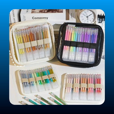 Large-Capacity Pencil Organizer Case