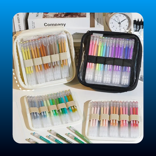 Large-Capacity Pencil Organizer Case