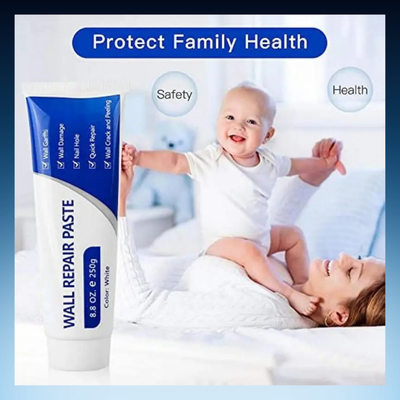 Multi-Purpose Wall Repair Paste with Scraper and Sanding Pad