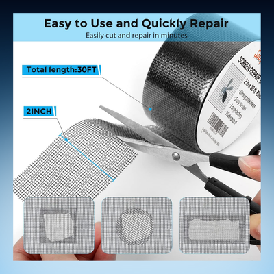 Self Adhesive Screen Repair Tape Roll