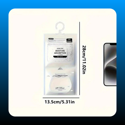 Hanging Moisture Absorber Bags (10 Pack)