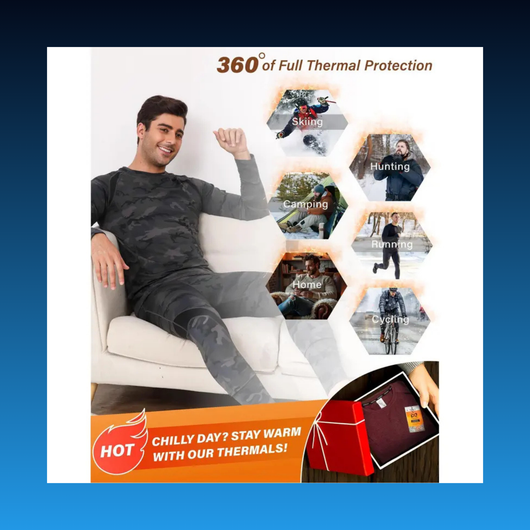 Warmth Preserving Long Sleeve Set
