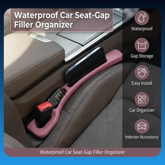 Car Seat Gap Filler Organizer