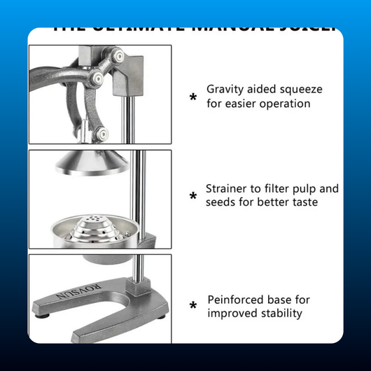 Heavy Duty Manual Citrus Juicer