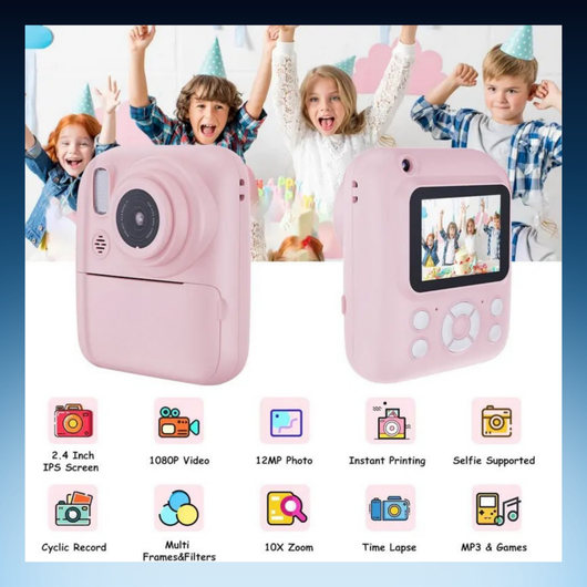 Kids Instant Print Camera