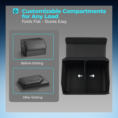 Foldable Car Trunk Storage Organizer
