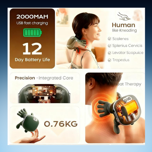 Portable Neck & Shoulder Massager