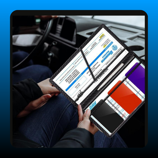 Magnetic Car Registration & Insurance Card Holder