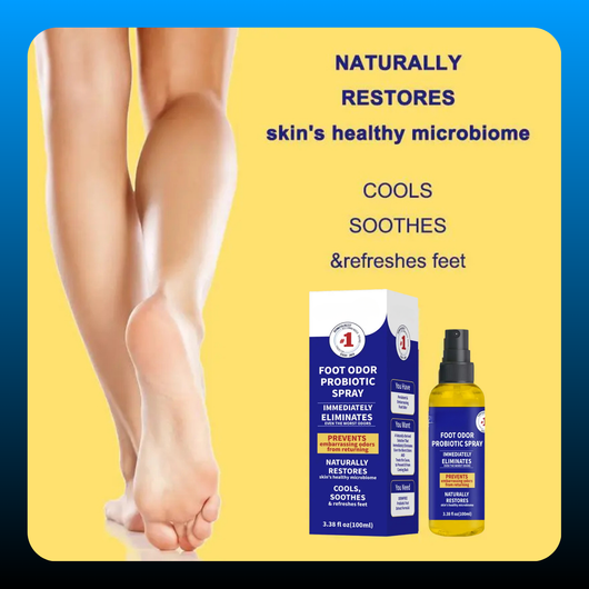 Foot and Shoe Odor Eliminator Spray