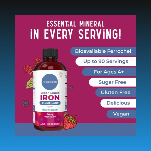 Vegan Liquid Iron Supplement