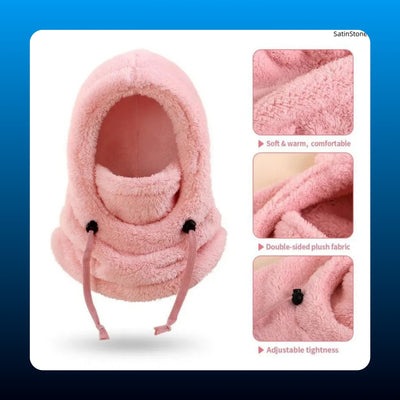 Kids Fleece Hooded Ski Balaclava