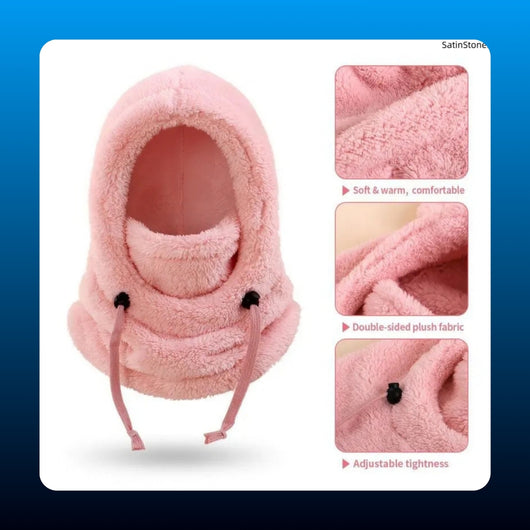 Kids Fleece Hooded Ski Balaclava