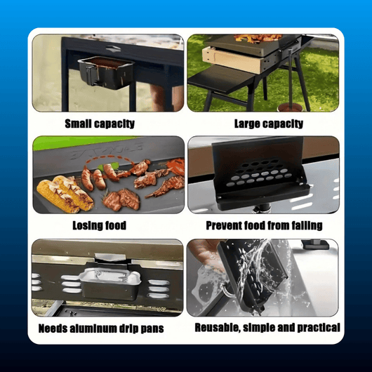 Griddle Oil Discharge Funnel