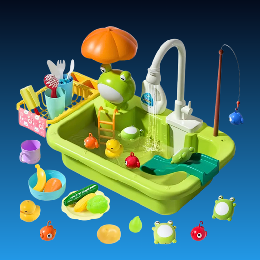 Play Sink with Running Water