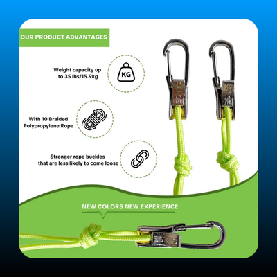 Retractable Buckle Rope (3 Pack)