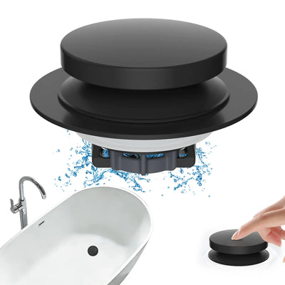 Plug and Cover Bathtub Drain Stopper